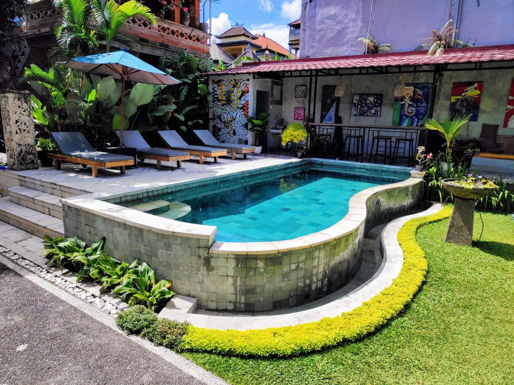 Mandia Bungalows Ubud Exterior foto